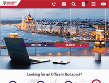 Tablet Screenshot of budapestoffices.net